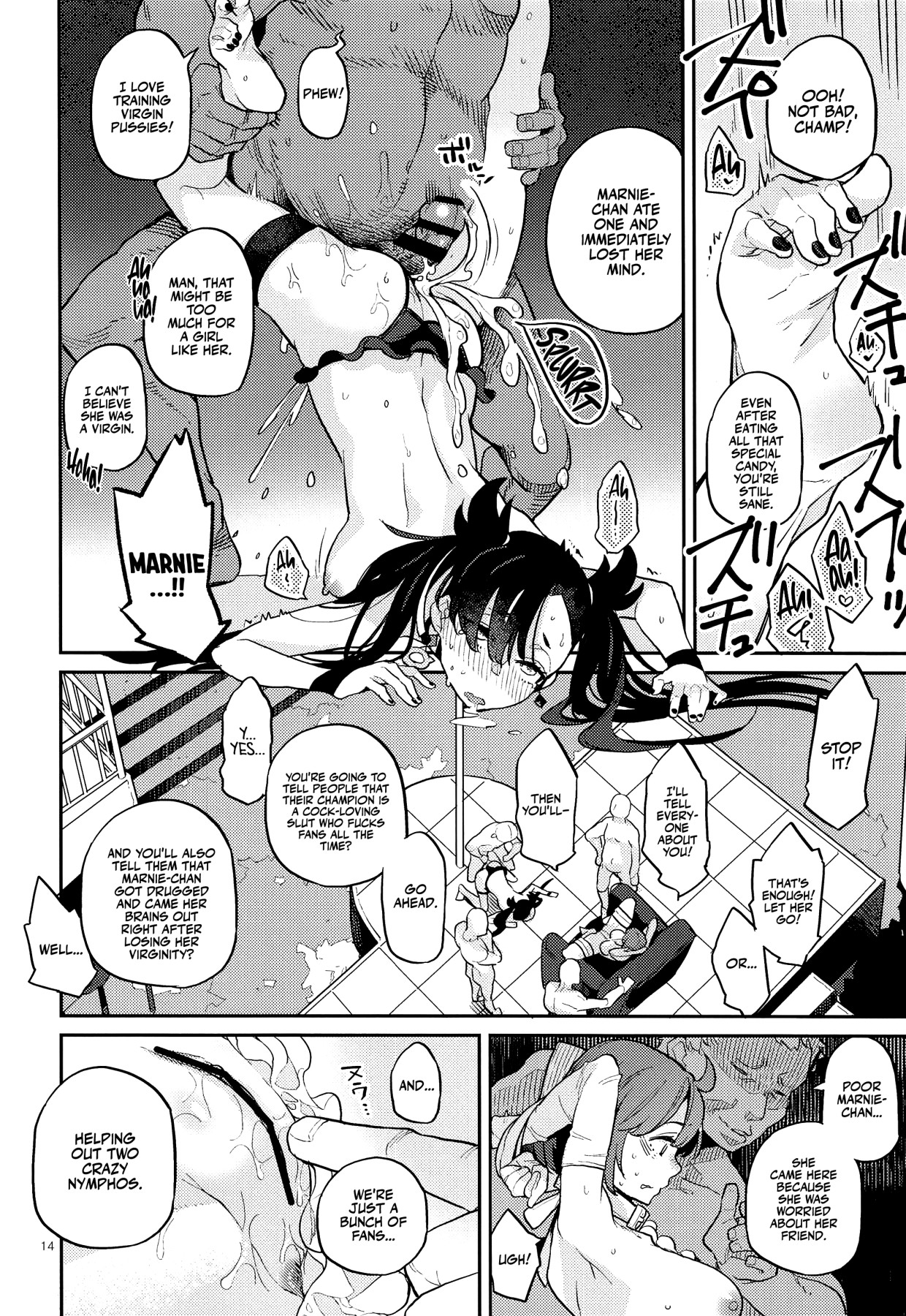 Hentai Manga Comic-After All Gloria Is The Champion-Read-13